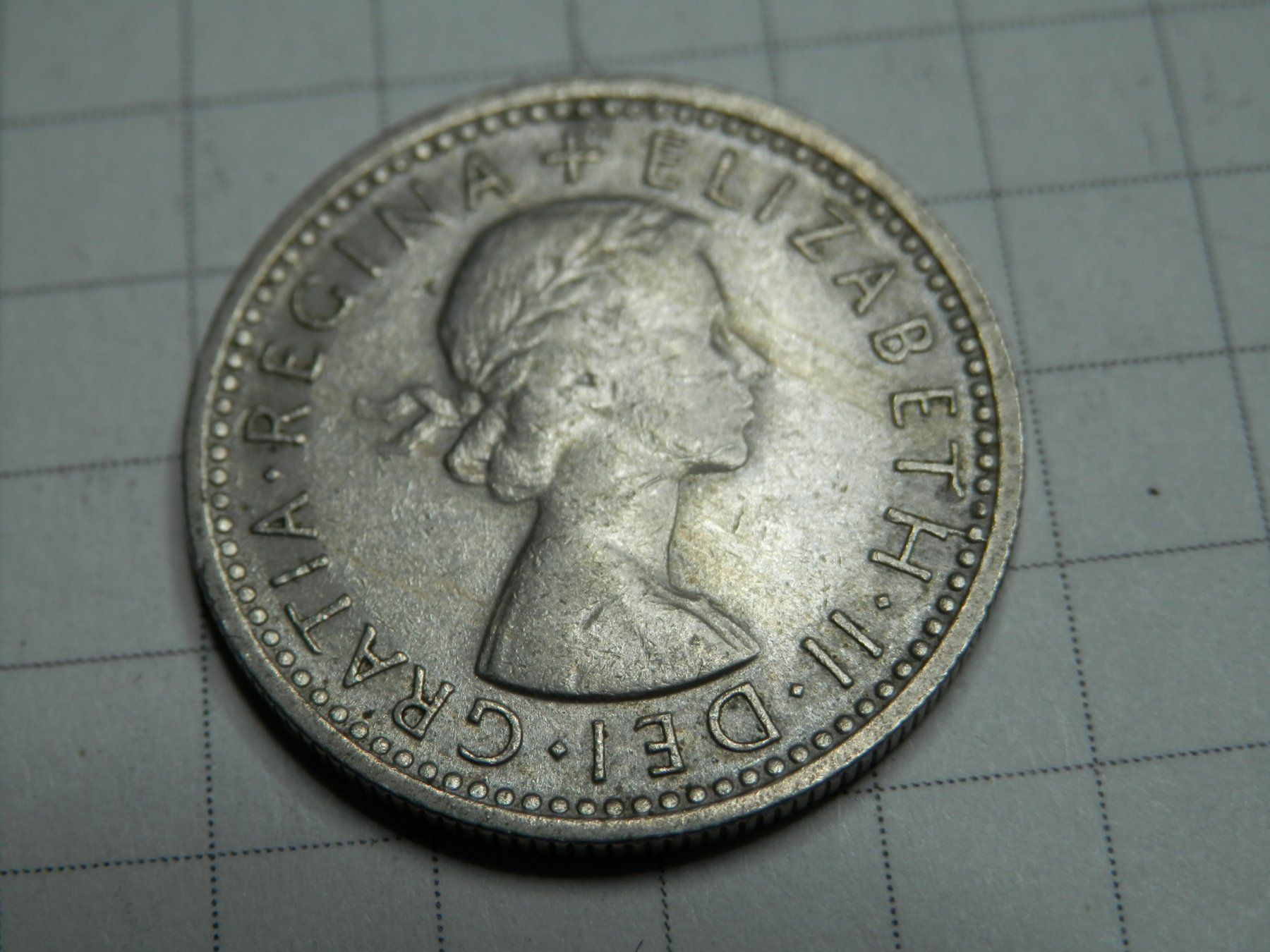 Alle Münzen: Großbritannien 6 Pence, 1962 – Gebraucht aus Weiach von weiach81