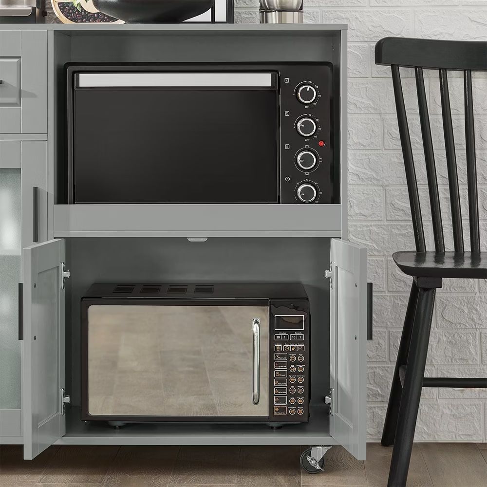Cucine complete: Küchenschrank Grau mit Rollen – Usato da Lyss venduto da MrsRosalie484 2
