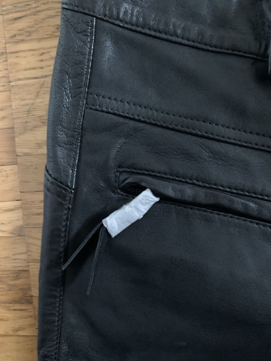 Pantaloni: Echtleder hose neue – Nuovo (secondo la descrizione) da Zürich venduto da Nikuska32 2
