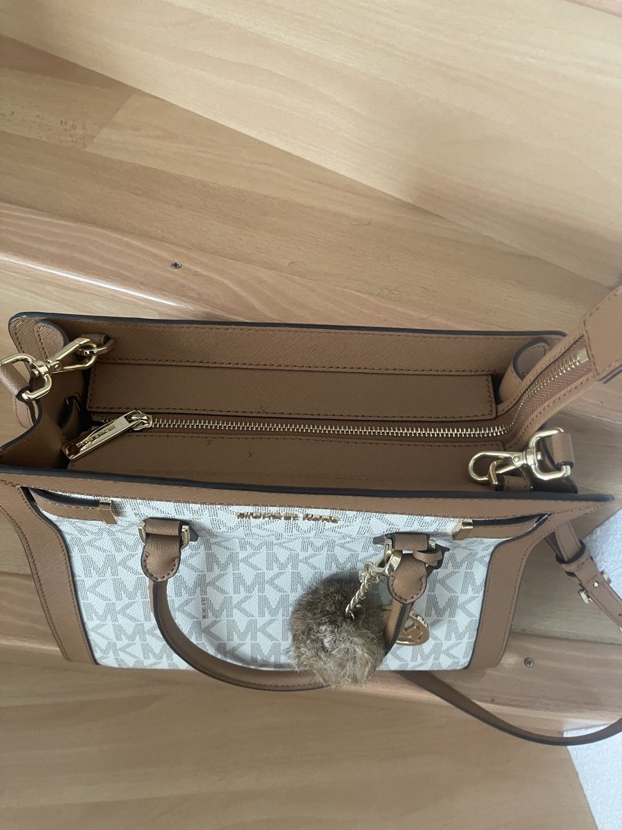 Michael Kors Borse da donna: Tasche Michael Kors Logo Beige Leder Damen – Usato da Gossau ZH venduto da Smarea 3