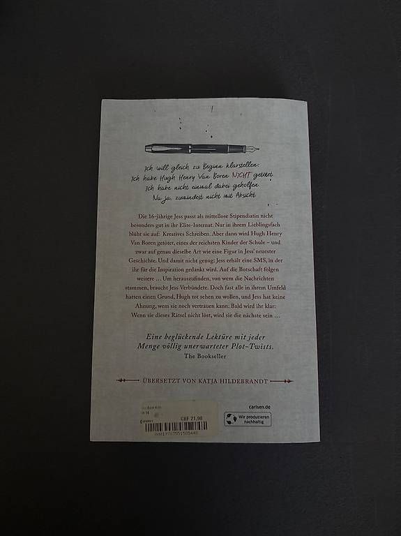 Bücher: This Book Kills  Ravena Guron – Gebraucht aus Winterthur von hndrxxoxo 1