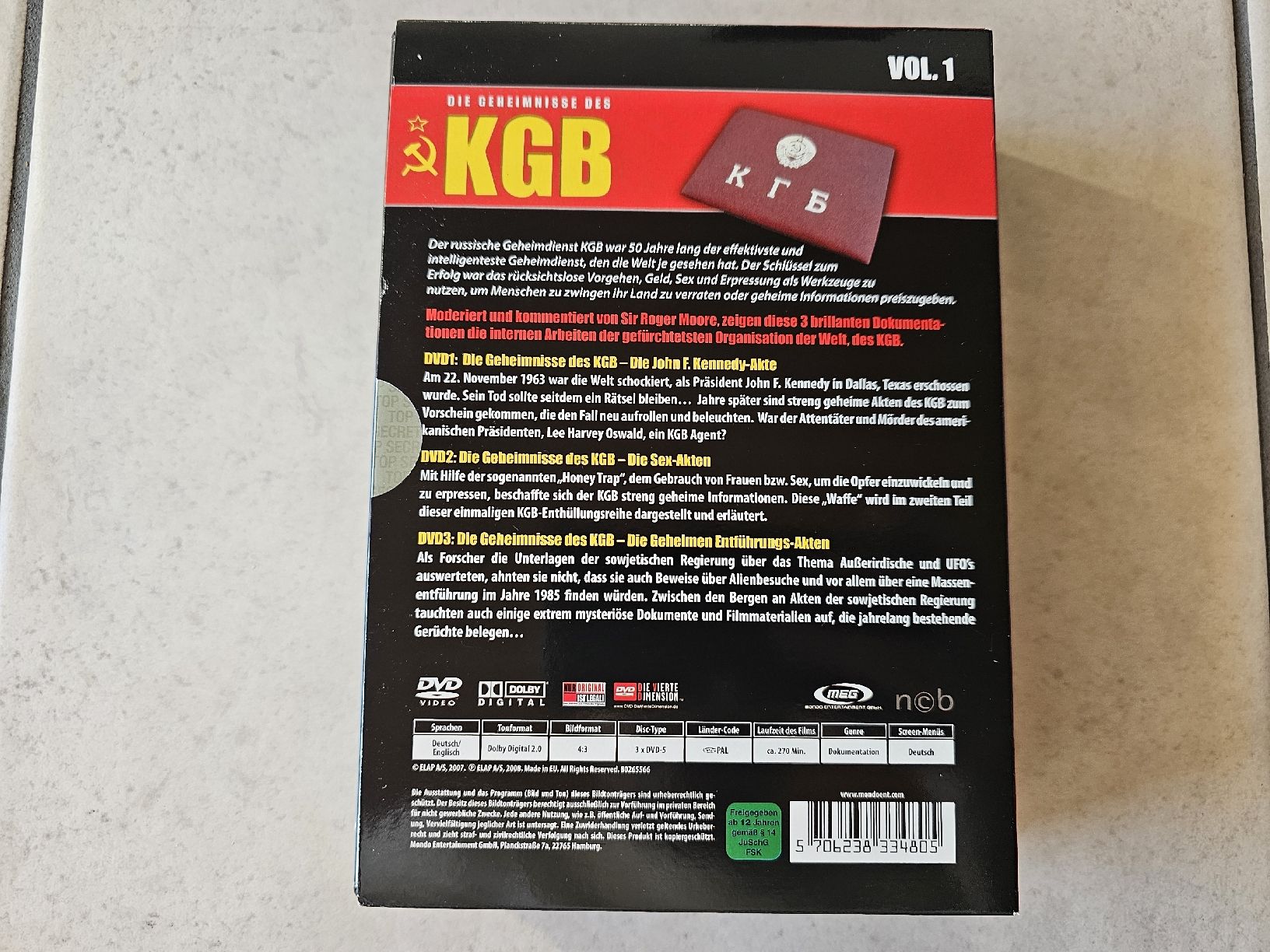 Tutti i DVDs: Die Geheimnisse des KGB  -  3 DVD Box – Usato da Schneisingen venduto da backstore24 2
