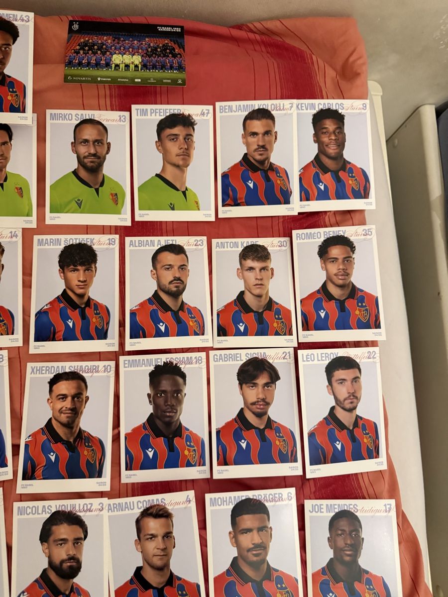 Autogramme: FC Basel Autogrammkarten unsigniert – Gebraucht aus Rüschlikon von andi_841 2