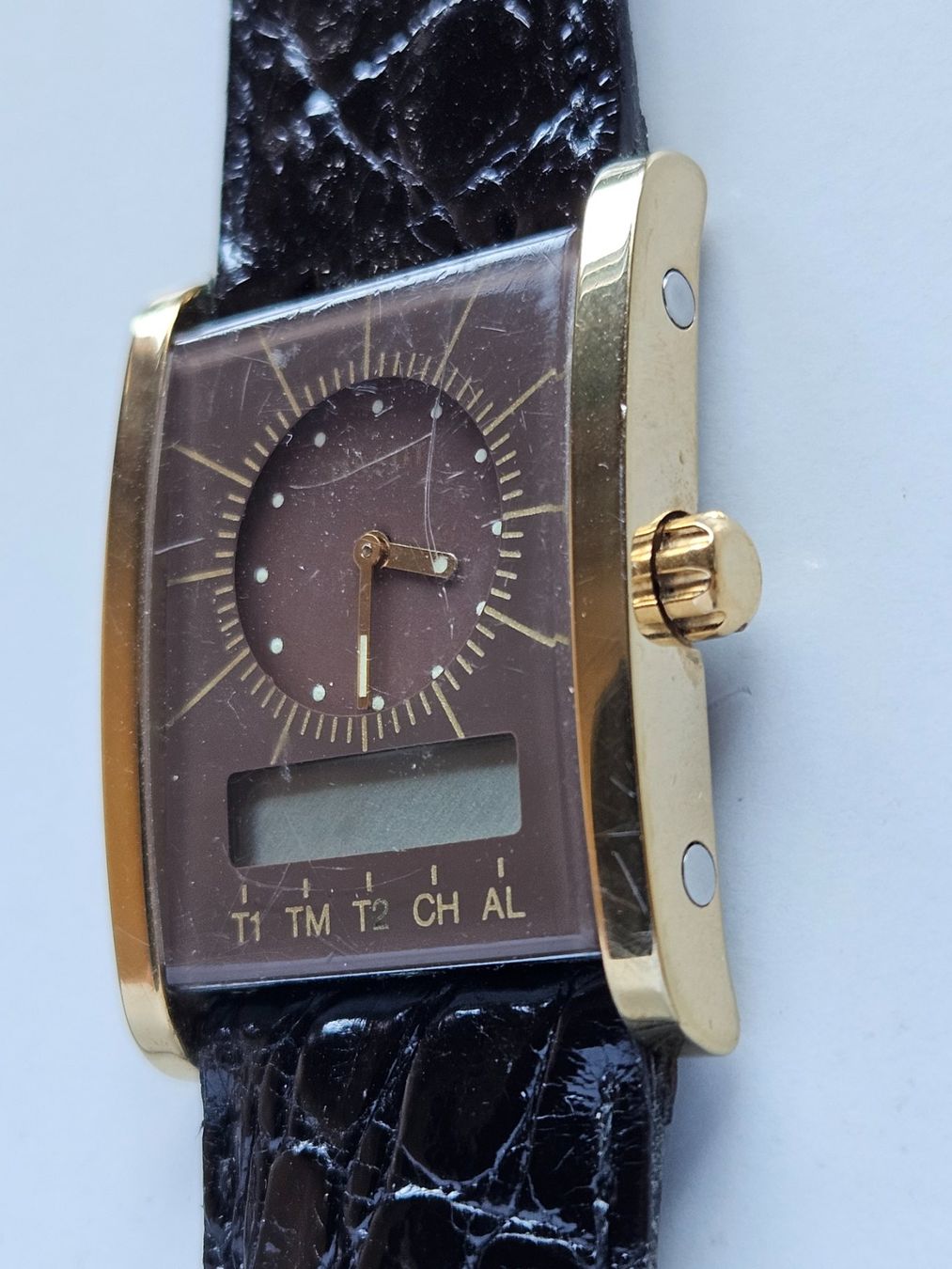 Tissot Uhren: 7 Tissot Two Timer braun Quartz – Gebraucht aus Berikon von mmm21 2