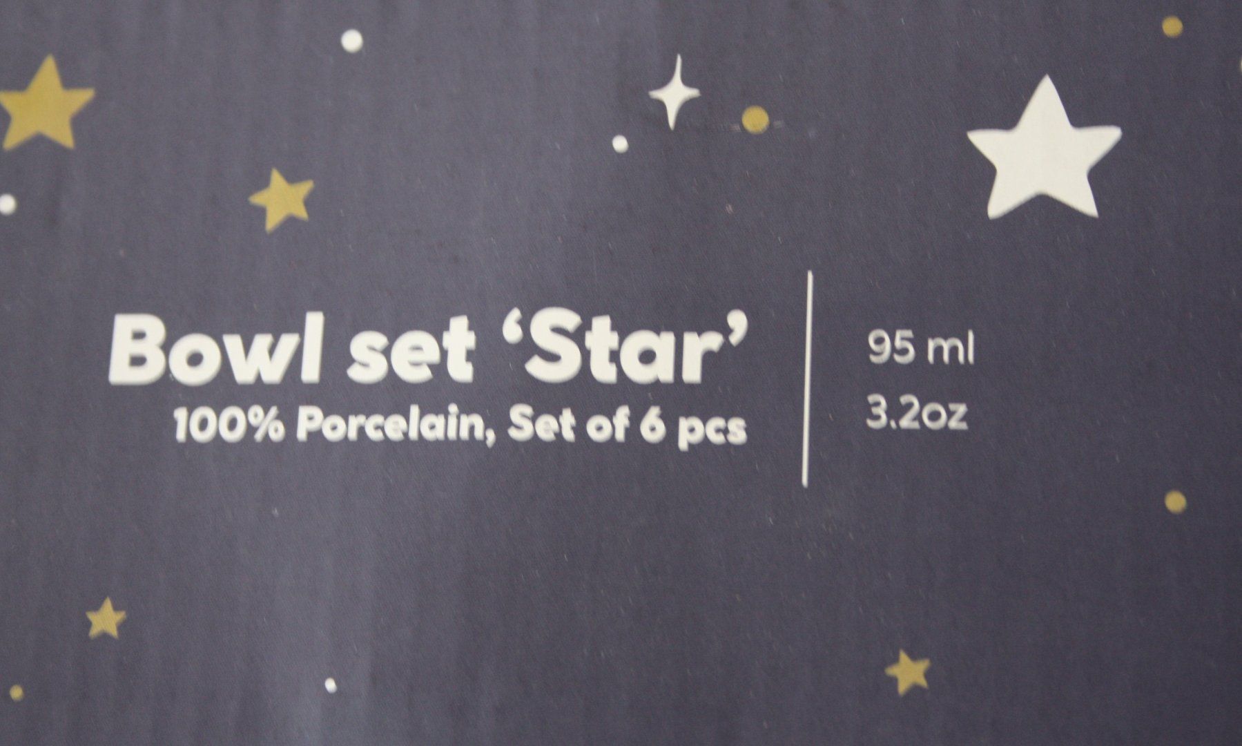 Piatti di portata: Aperoplatte 6teilig Sternform weiss NEU – Nuovo e nell'imballaggio originale da Flüelen venduto da Diversicum-Shop 4