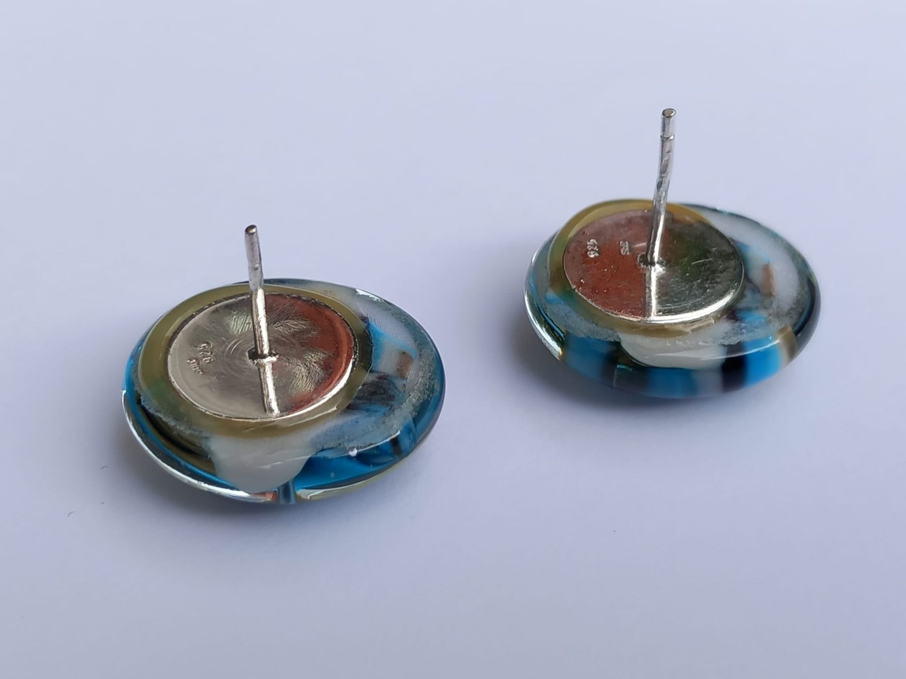 Murano Ohrringe & -stecker: Schöne Murano Glas Ohrringe mit Silber 925 – Gebraucht aus Winterthur von Jopf1 2