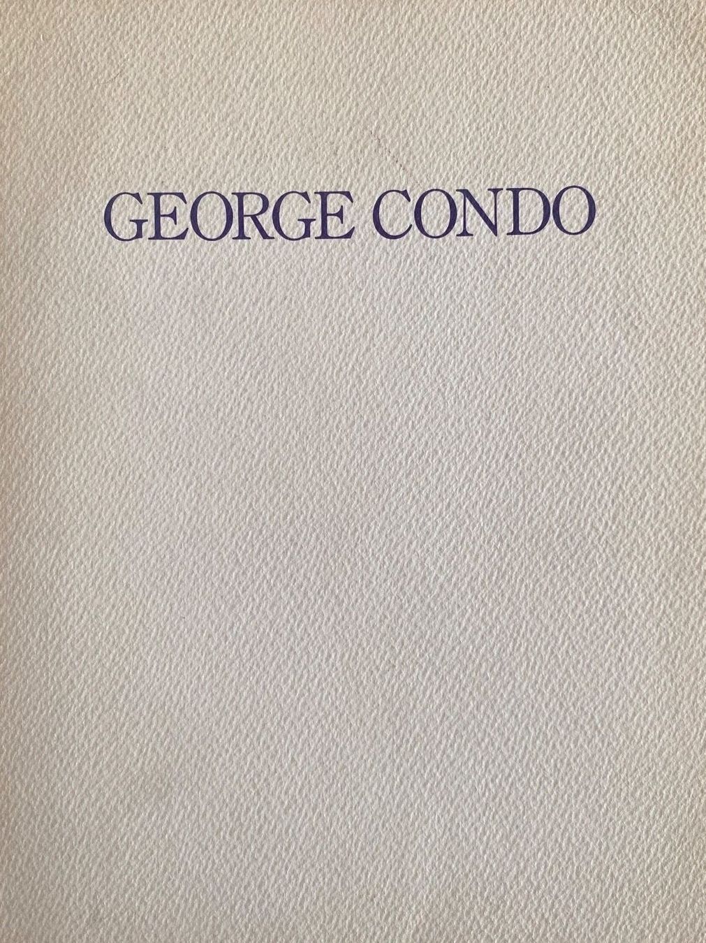 Libri: GEORGE CONDO - Guston - Currin - Koons – Usato da Zürich venduto da lesgarcons
