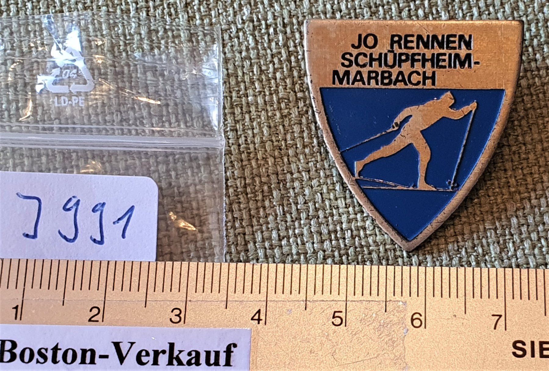 Alle Briefmarken: J991 - Jo Rennen Schüpfheim Marbach – Gebraucht aus Reinach BL von Boston-Verkauf 2