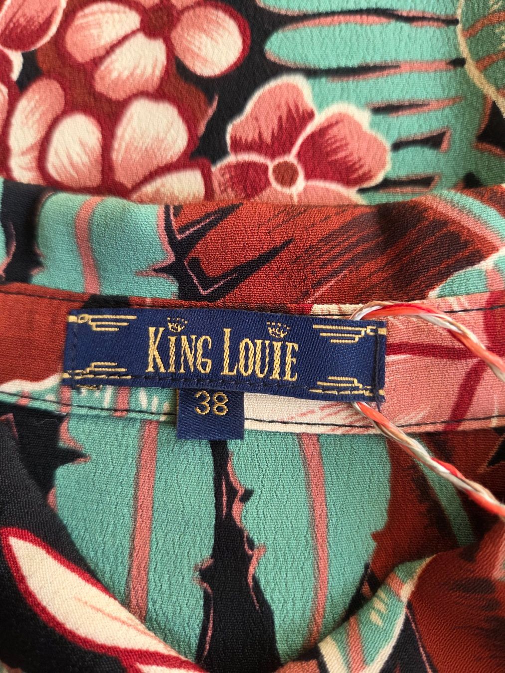 King Louie Camicette: King Louie Viskosebluse - EU 38 – Usato da Bern venduto da -Aniko- 3