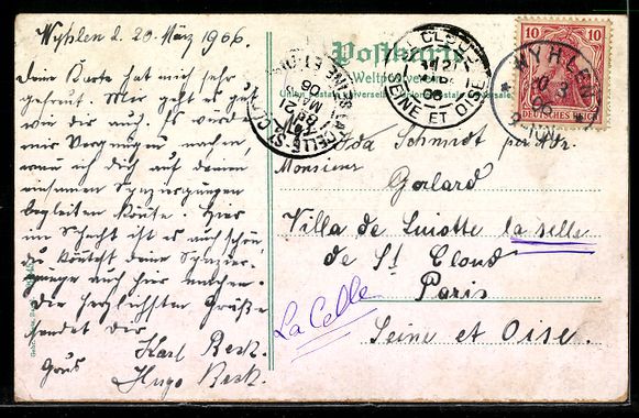 Cartoline postali: Basel, Strassburger Denkmal mit Bundesba – Usato da Berlin venduto da bartko-reher 1