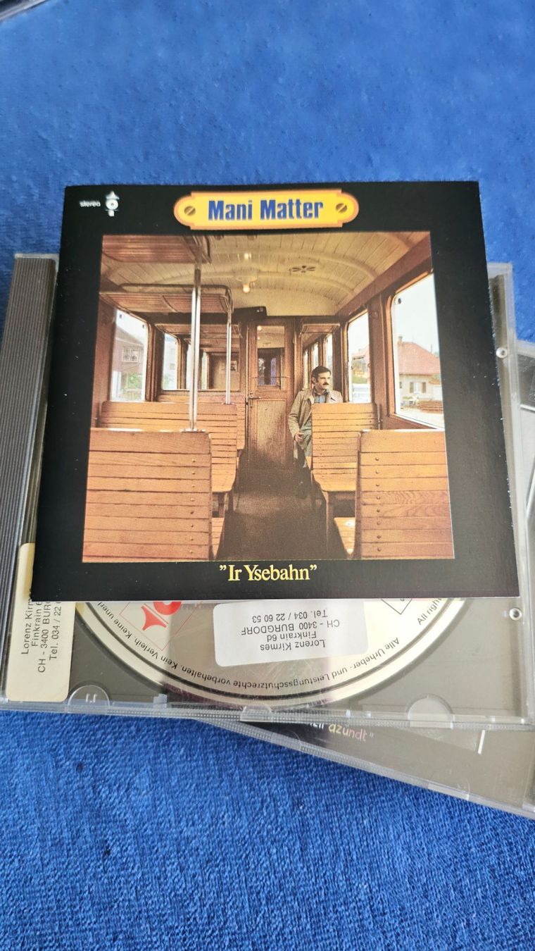 CD: Mani Matter-ir Ysebahn/dj/hits – Usato da Bremgarten AG venduto da musiccollector