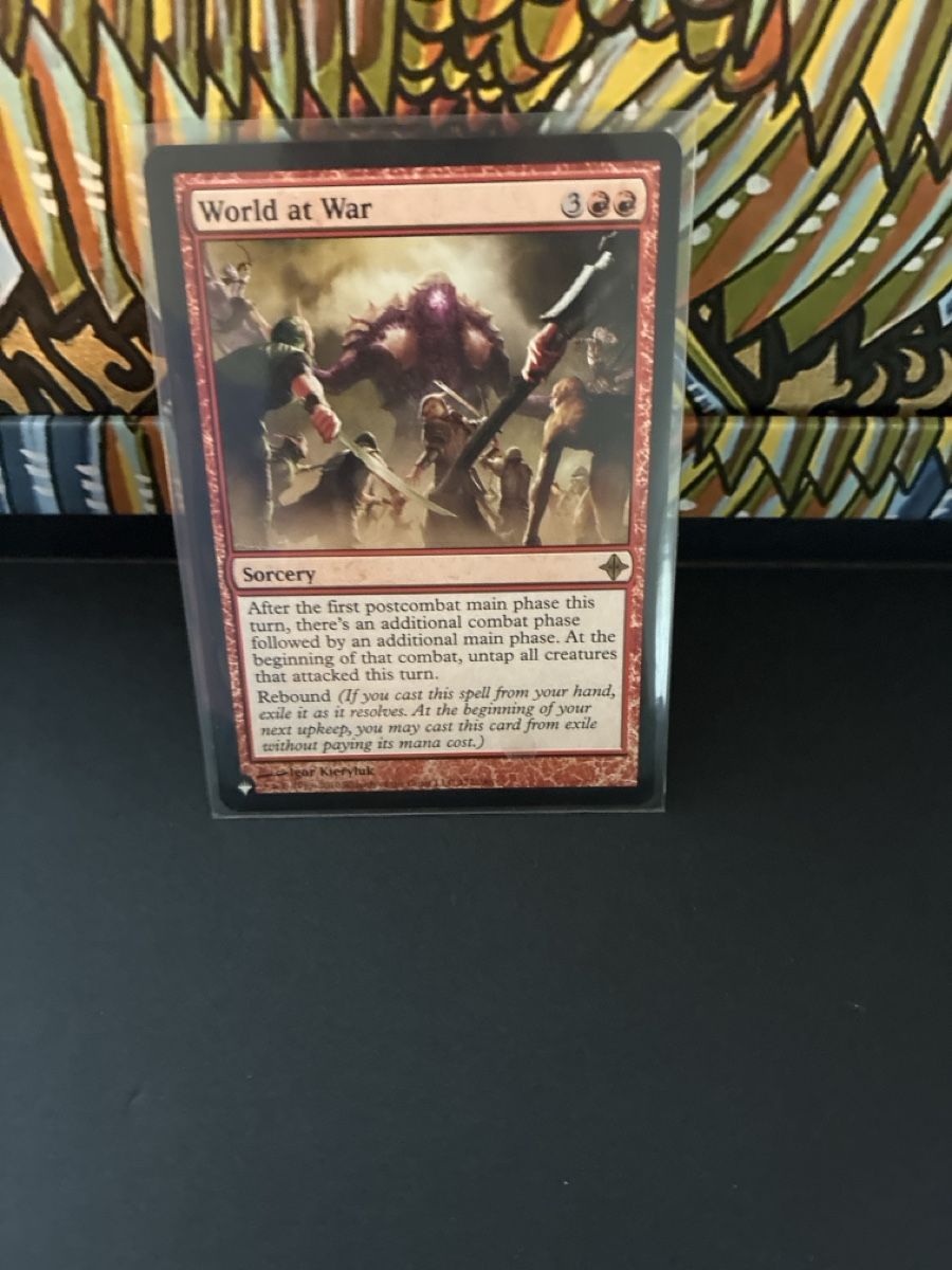 Cartoline: MTG: World at War - Top Zustand! – Nuovo (secondo la descrizione) da Oberkirch LU venduto da edw_885b