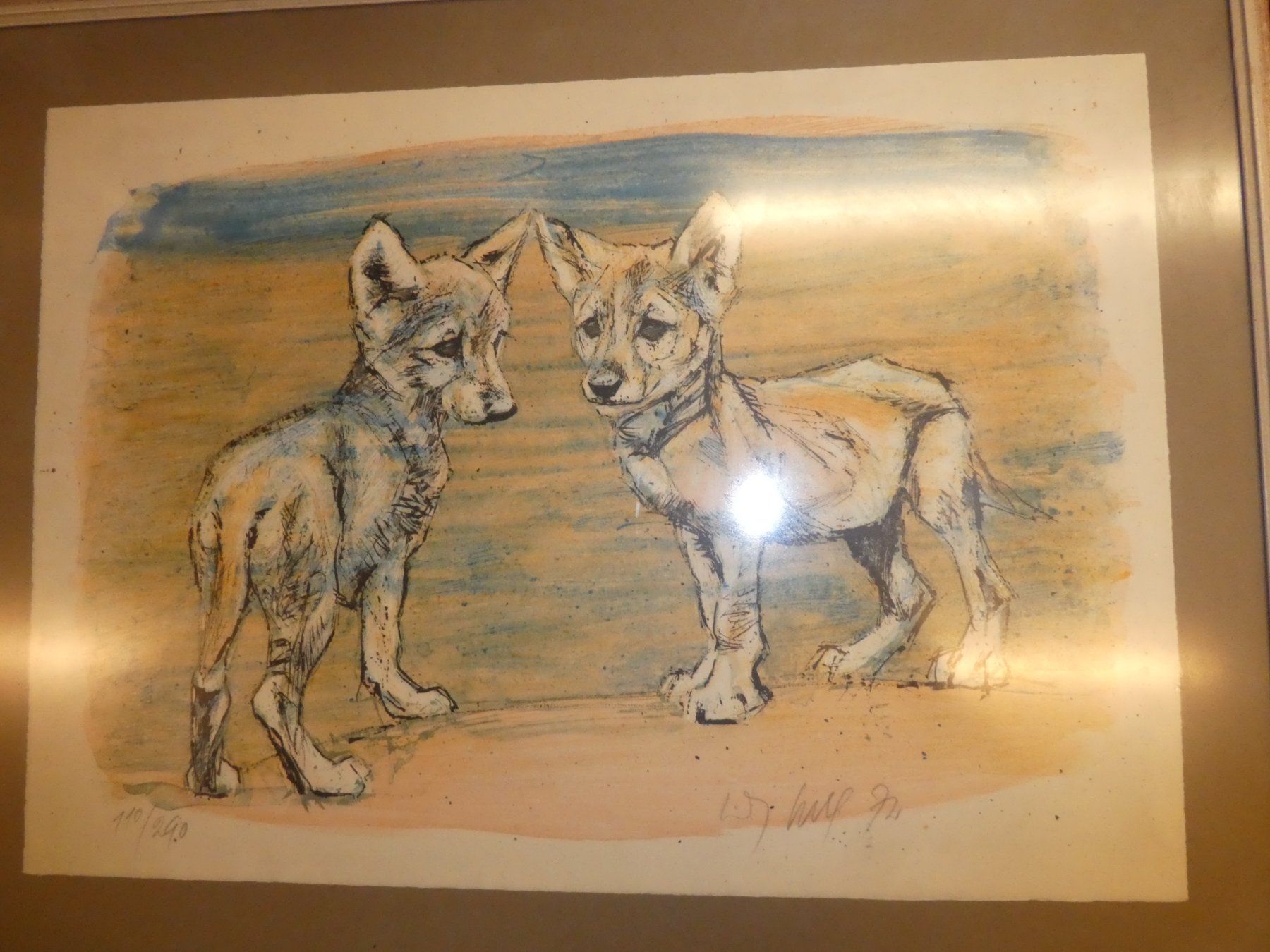 Grafica & Litografie: Lithobild von Hug . 64 x 50 – Usato da Chur venduto da Diversico2010 3