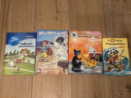 4 Kinderbücher Erstlesebücher Geschichten Fussball Piraten