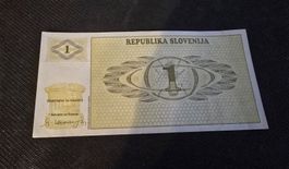 Billet Slovénie 1