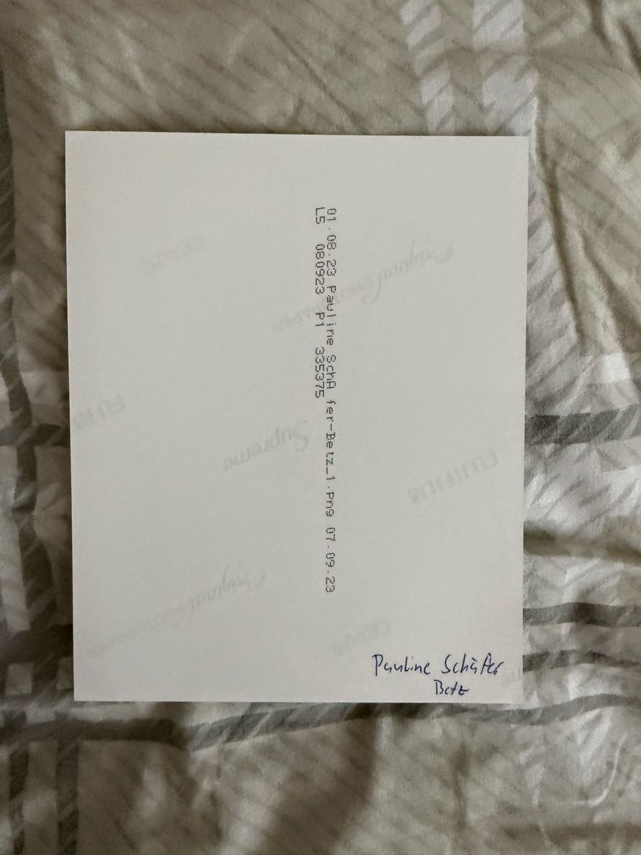 Autografi: Autogramm Pauline Schaefer – Usato da Rüschlikon venduto da andi_841 1