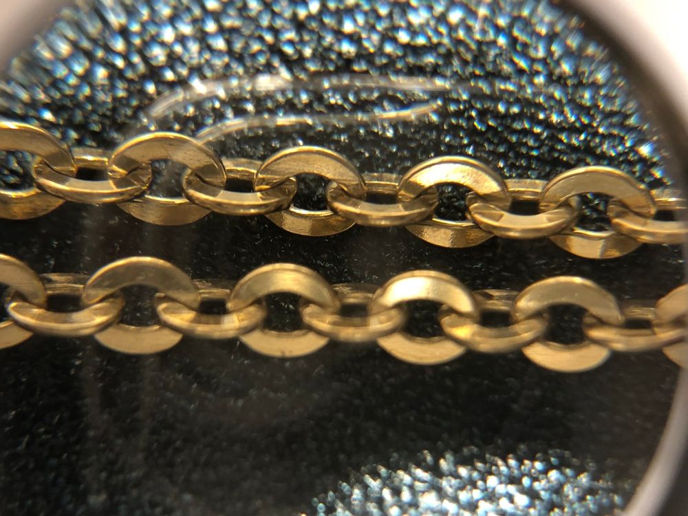 Catenine: Elegante und edle Damenkette aus 18 Karat Gelbgold Au 750 – Usato da Bern venduto da bombich 6