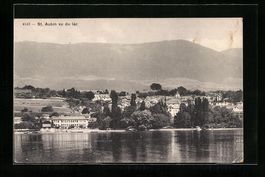 AK St. Aubin, Vu du lac, 1921