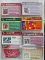 8 Taxcard 65.- ungebraucht Tadelloser Zustand Selten!