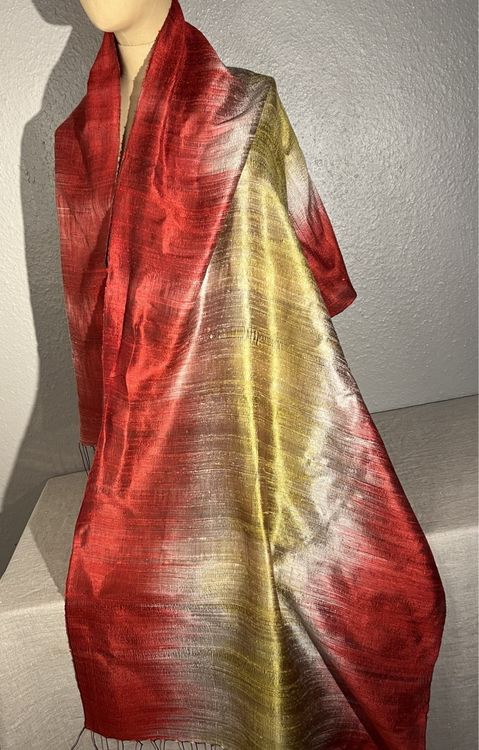 Robe Lanvin Paris Couture En Soie Rouge Cerise - Taille 38 - Neuf Avec étiquettes - Valeur 1700€