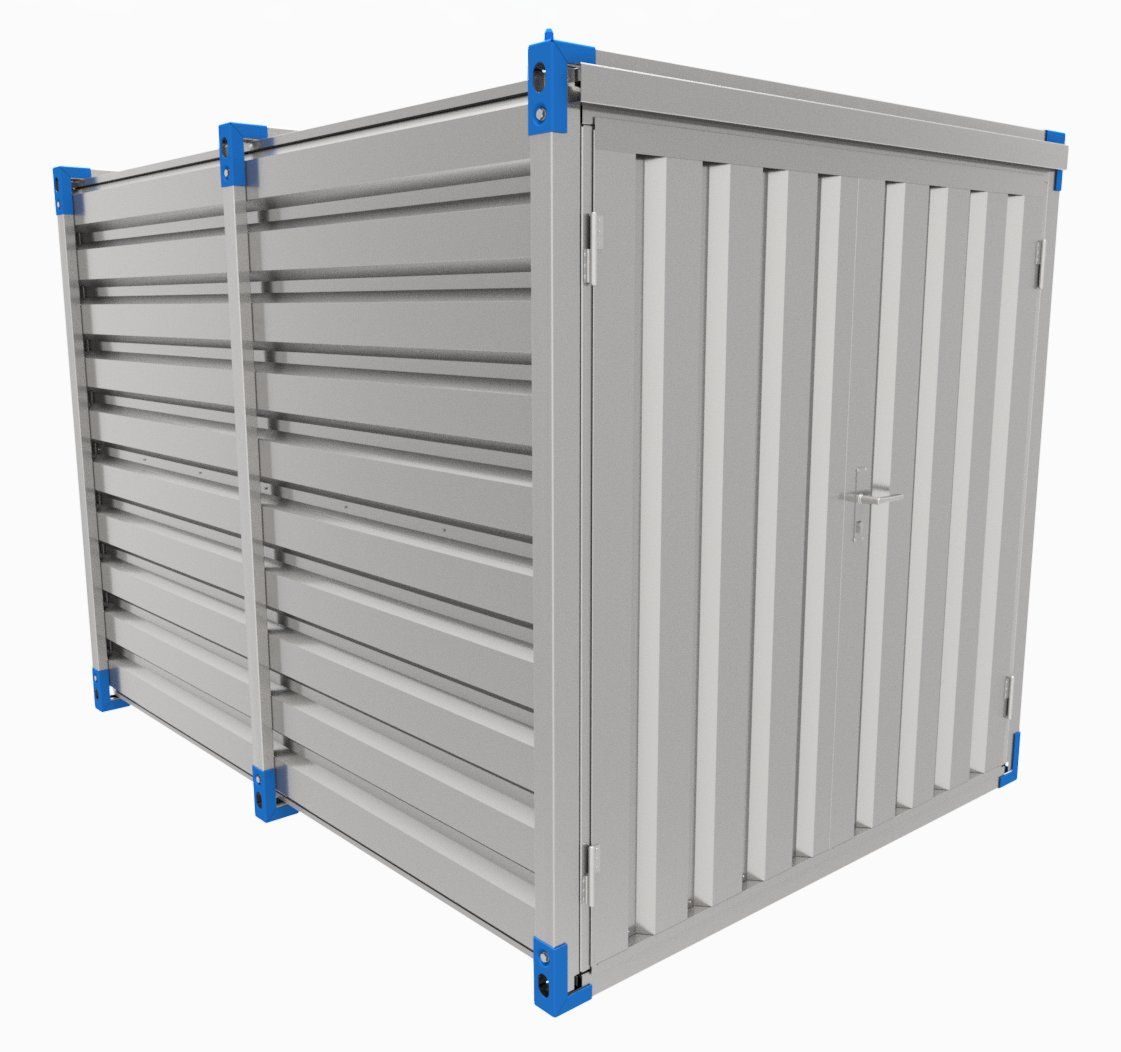 Contenitori edile: 3m Lagercontainer Materialdepot RST-AG – Nuovo e nell'imballaggio originale da Oberrüti venduto da RST-AG.CH