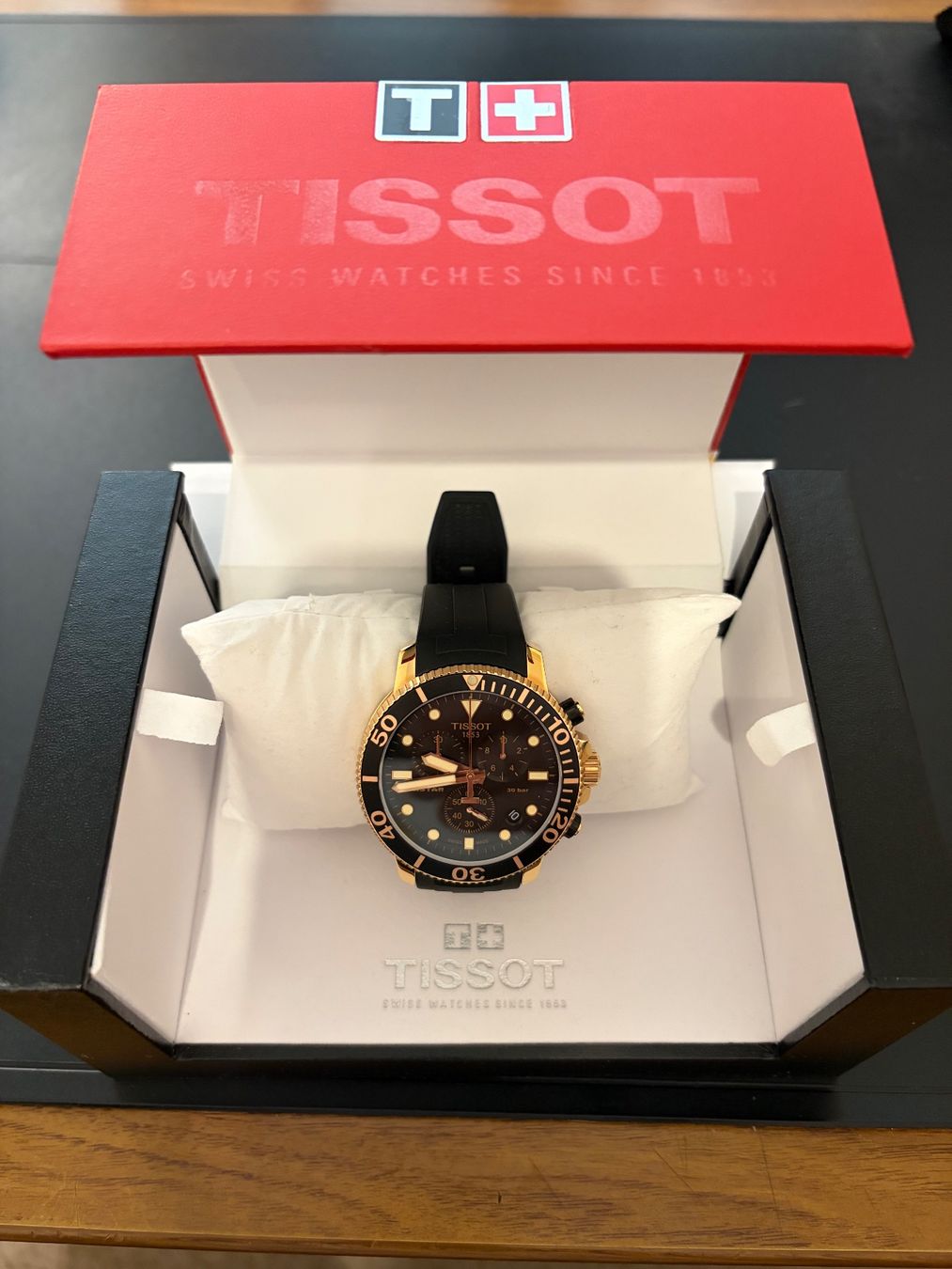 Tissot Orologi: TISSOT SEASTAR 1000 Chronograph – Usato da Affoltern am Albis venduto da Geminic2 3