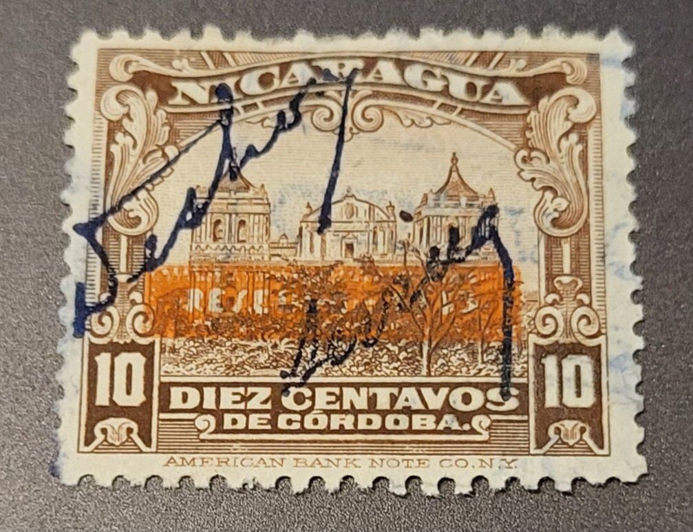 Tous les timbres: Nicaragua 1936 briefmarke – D'occasion à St Gallen par Stampsalshobby