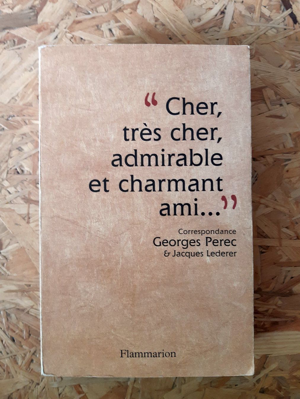 Libri: "Correspondance" Georges Perec & Jacques Lederer – Usato da Ecublens VD venduto da TWISTO