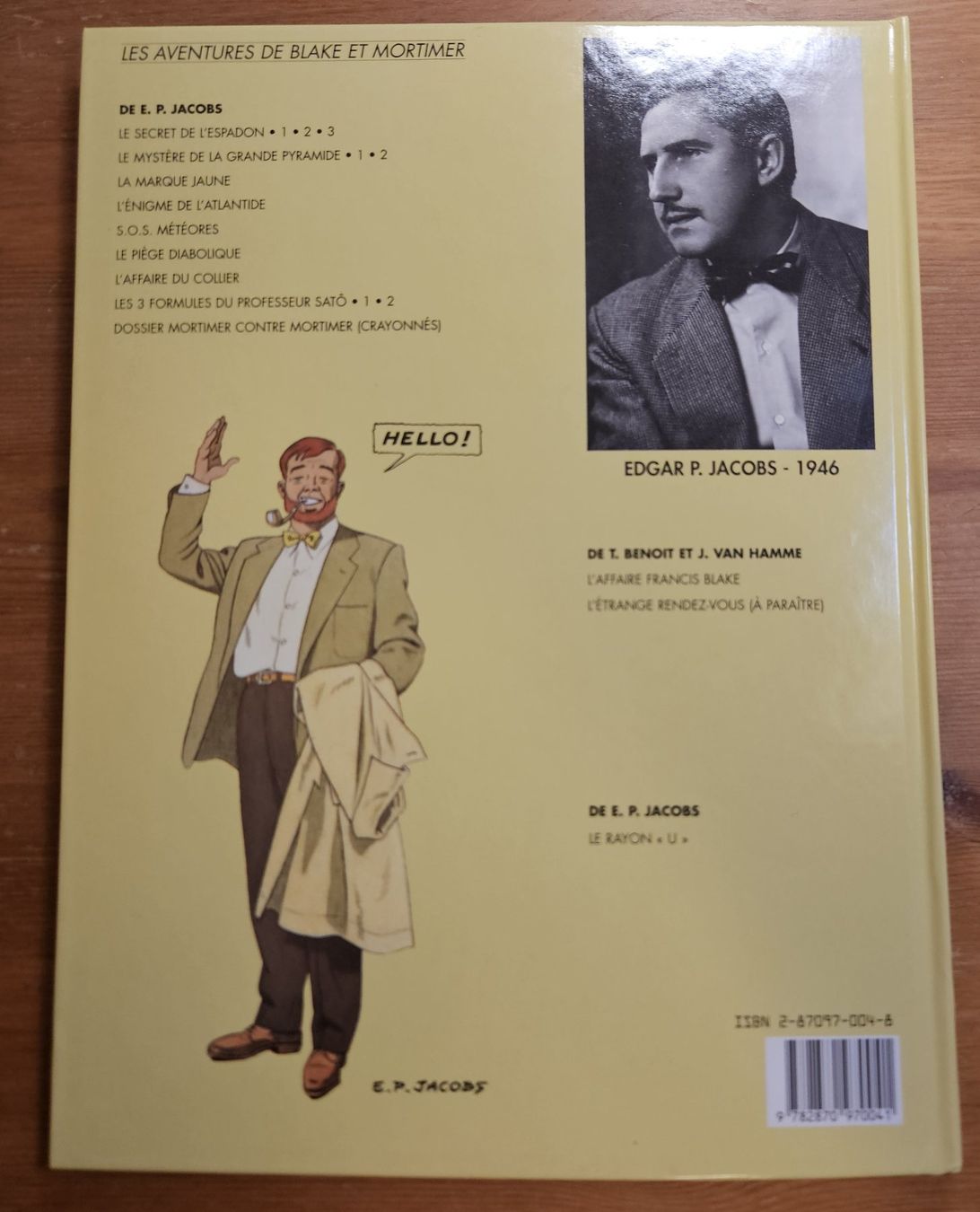 Fumetti: Blake et Mortimer N 2 BE+- G.FORMAT Le S. de l'Espadon 2 – Usato da Prévonloup venduto da bitume1975 1
