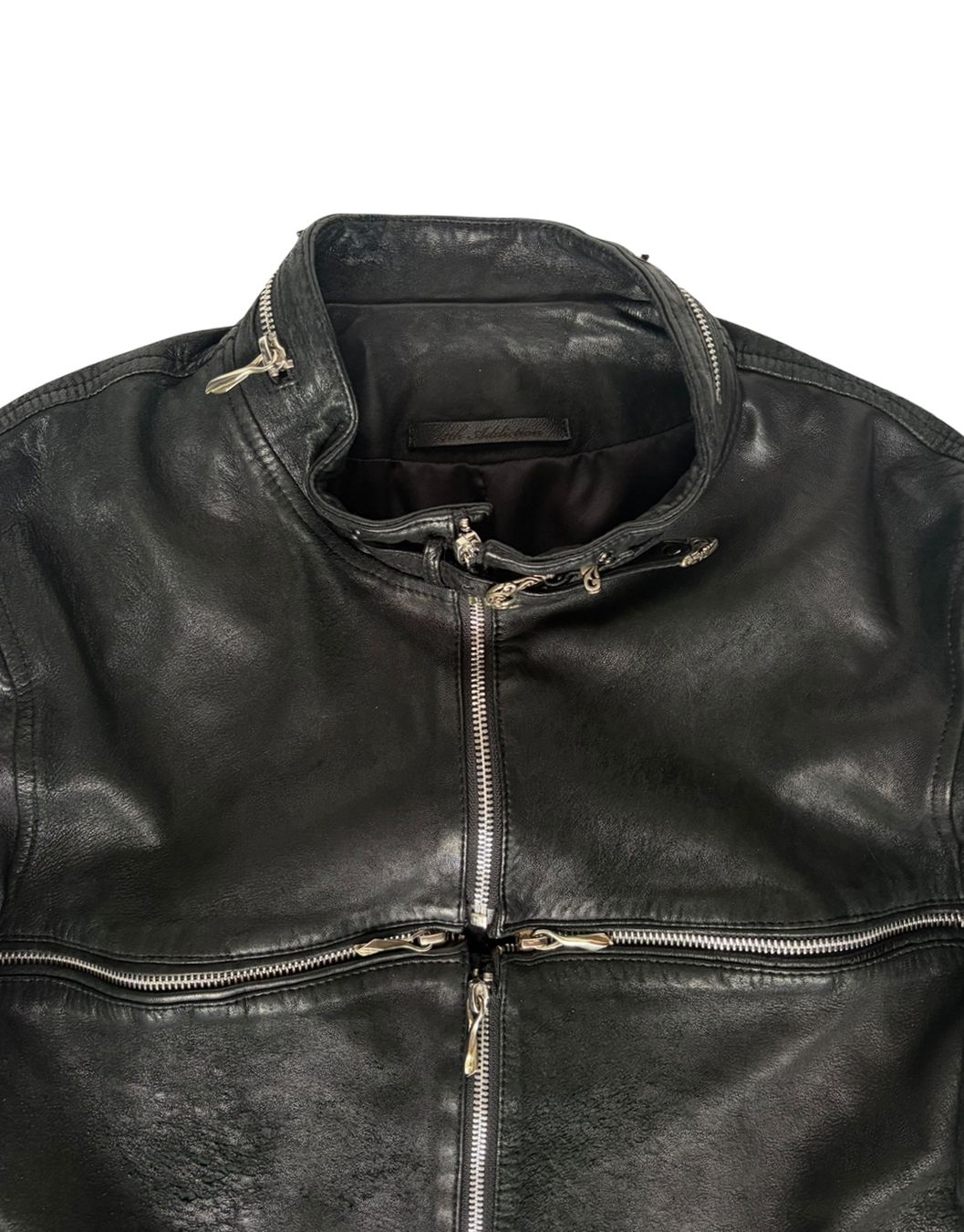 Jacken: 14th Addiction Cross Zip Fur Leather Jacket – Gebraucht aus Thierachern von n.webl 4