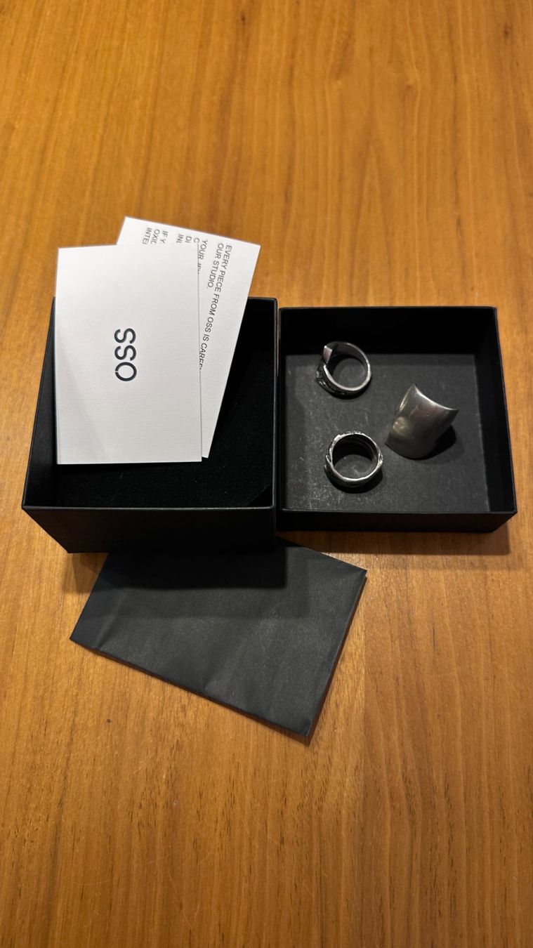 Ringe: OSS Ring Set Silver handmade ( with papers) – Gebraucht aus Zürich von ole_z2vf