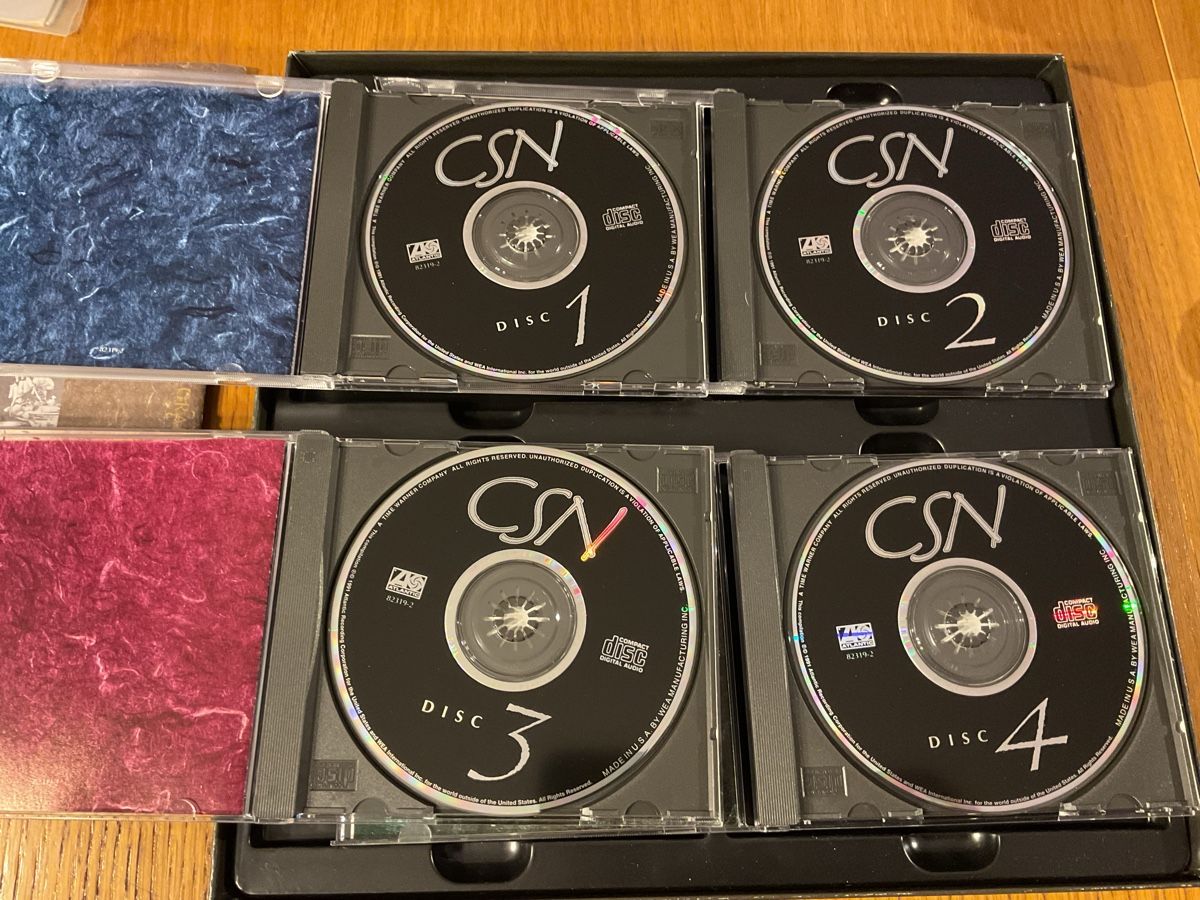 Crosby, Stills & Nash 4-CD Box-Set, inkl. Booklet - Top! (Gebraucht) in ...