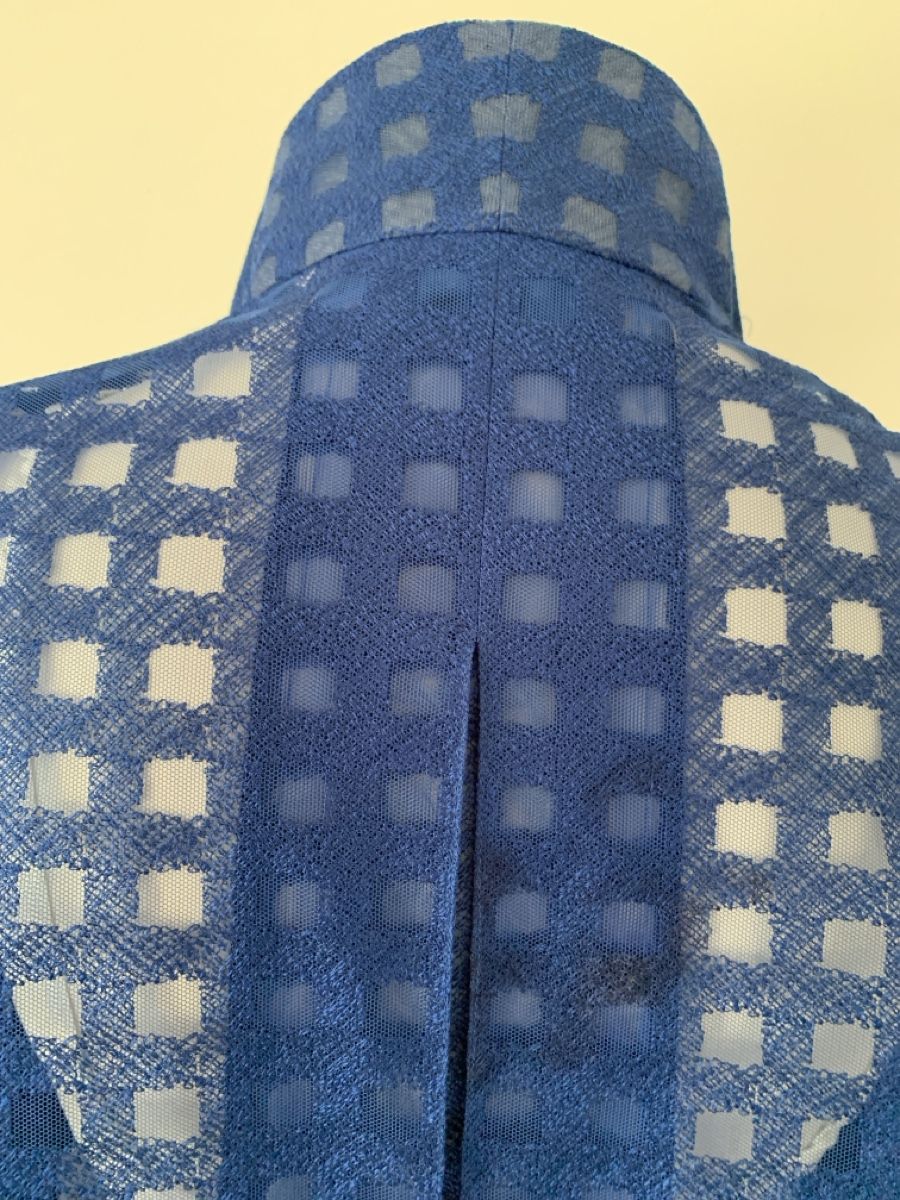Akris Giacche: AKRIS -100 years Kollektion: Extravaganter blauer Blazer, 36 – Nuovo (secondo la descrizione) da Luzern venduto da designluzern 3