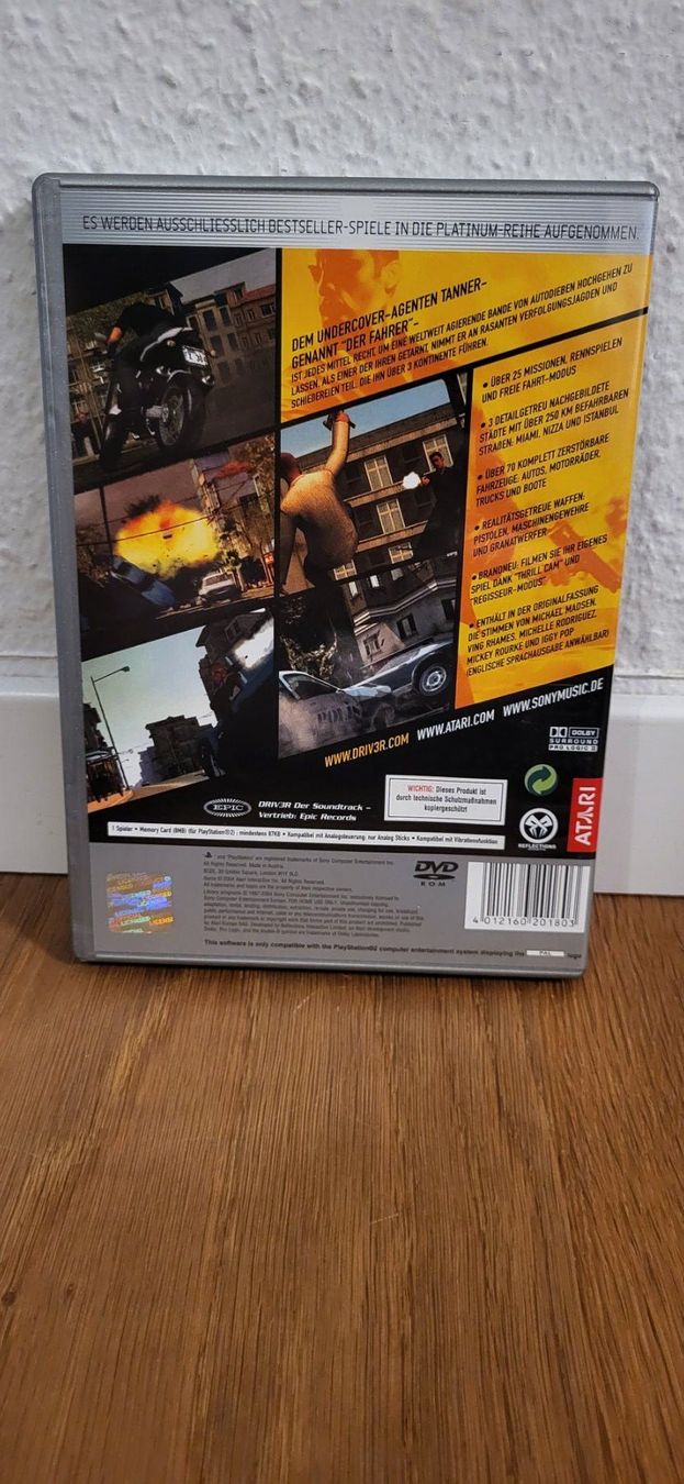 Sony Jeux: PS 2 - Driver 3 – D'occasion à Münsingen par DigitaleSpielecke 1