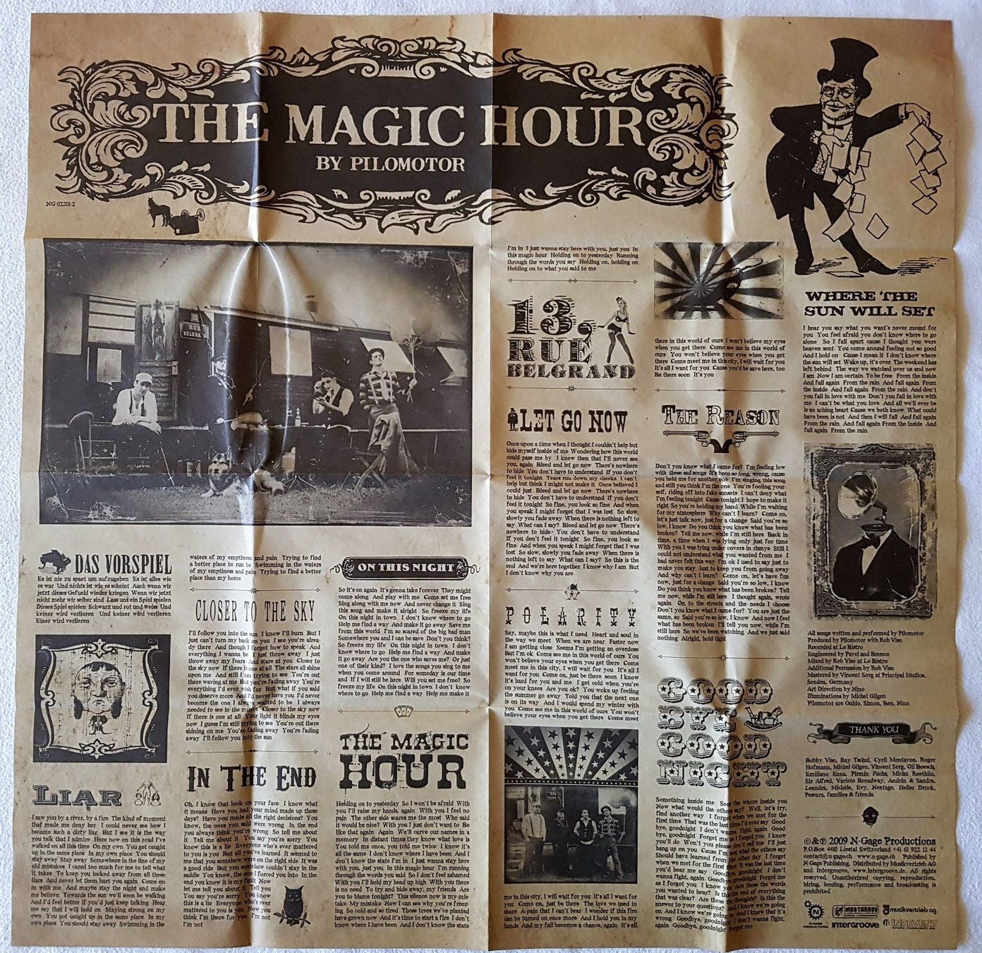 CD: Pilomotor – The Magic Hour - CD - 2008 - CH First Press – Usato da Uster venduto da Zardodel 7