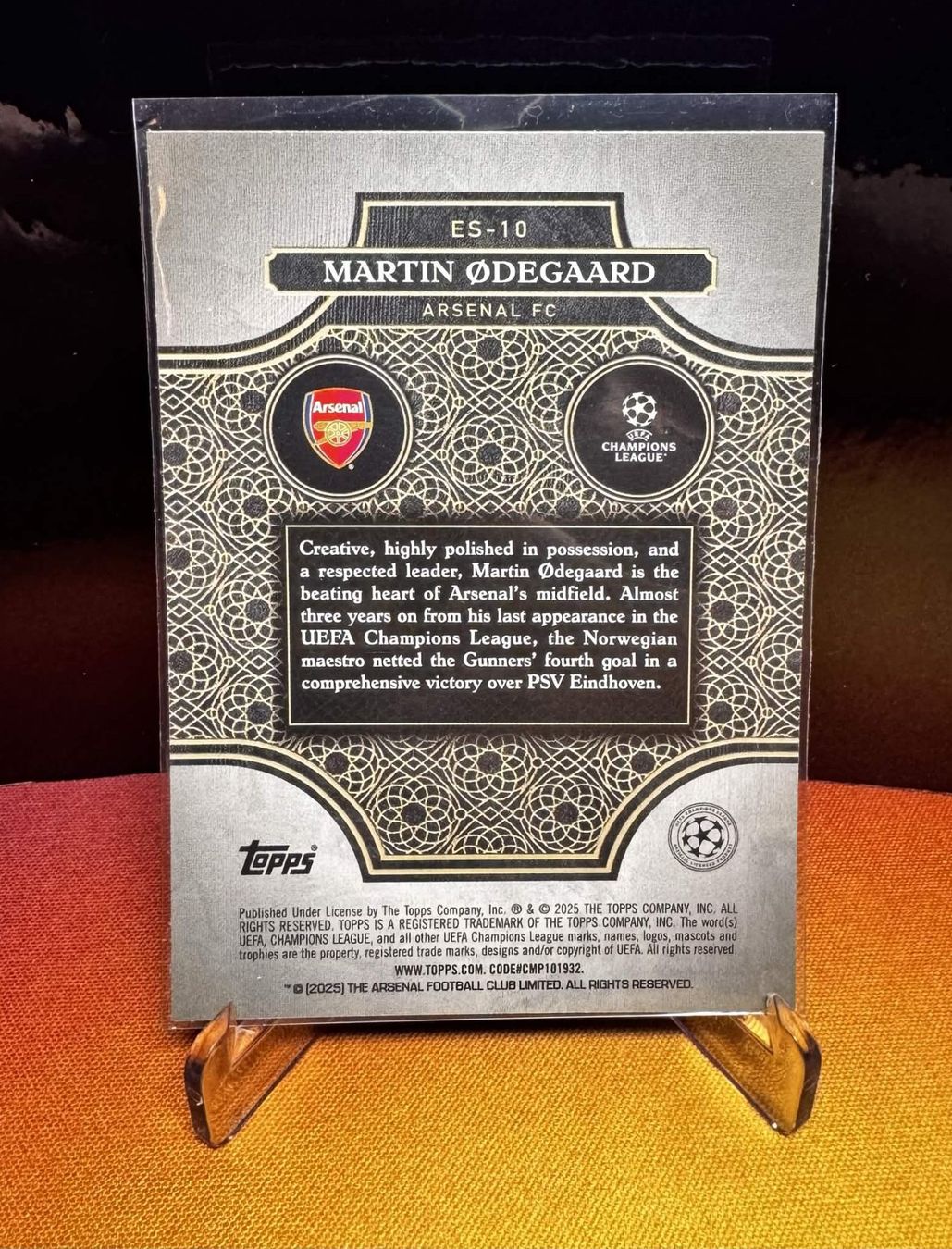 Topps Carte collezionabili: Martin Odegaard / Topps Merlin 24-25 / Elite Society Insert – Nuovo (secondo la descrizione) da Berneck venduto da GL-Tradingcards 1