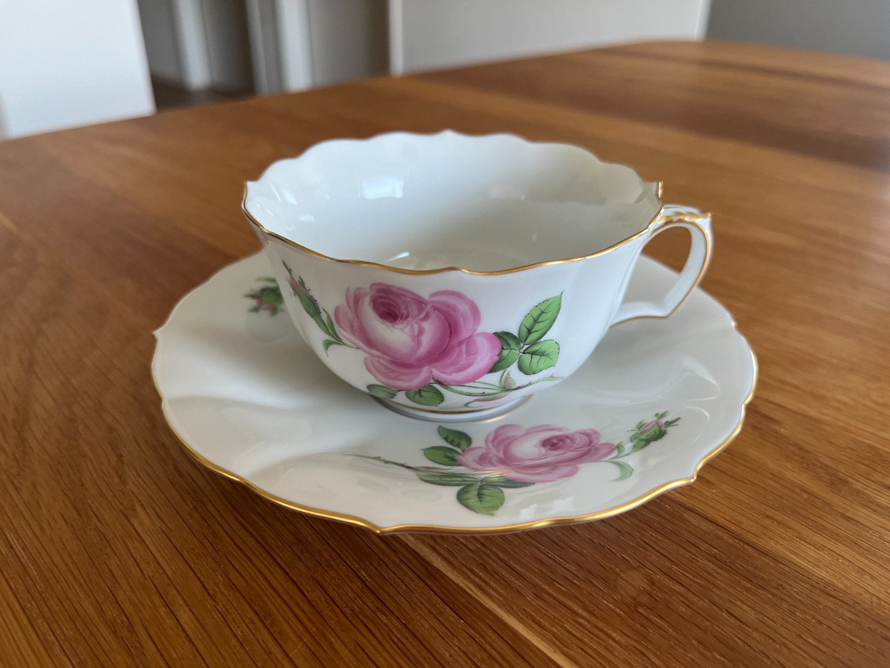 Tassen: Meissen Tasse mit Unterteller – Neu (gemäss Beschreibung) aus Schwerzenbach von b00nb00n