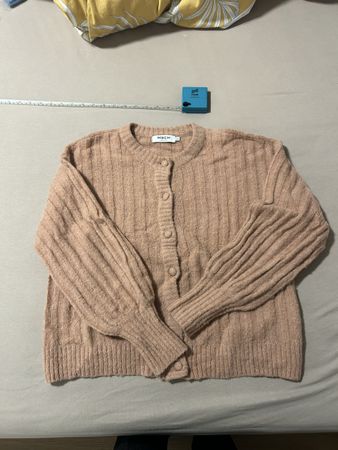 MSCH Cardigan rose, taille S/M, parfait pour l'hiver