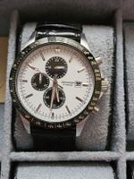 Herren Uhr Semonda Chronograph weiss guter Zustand