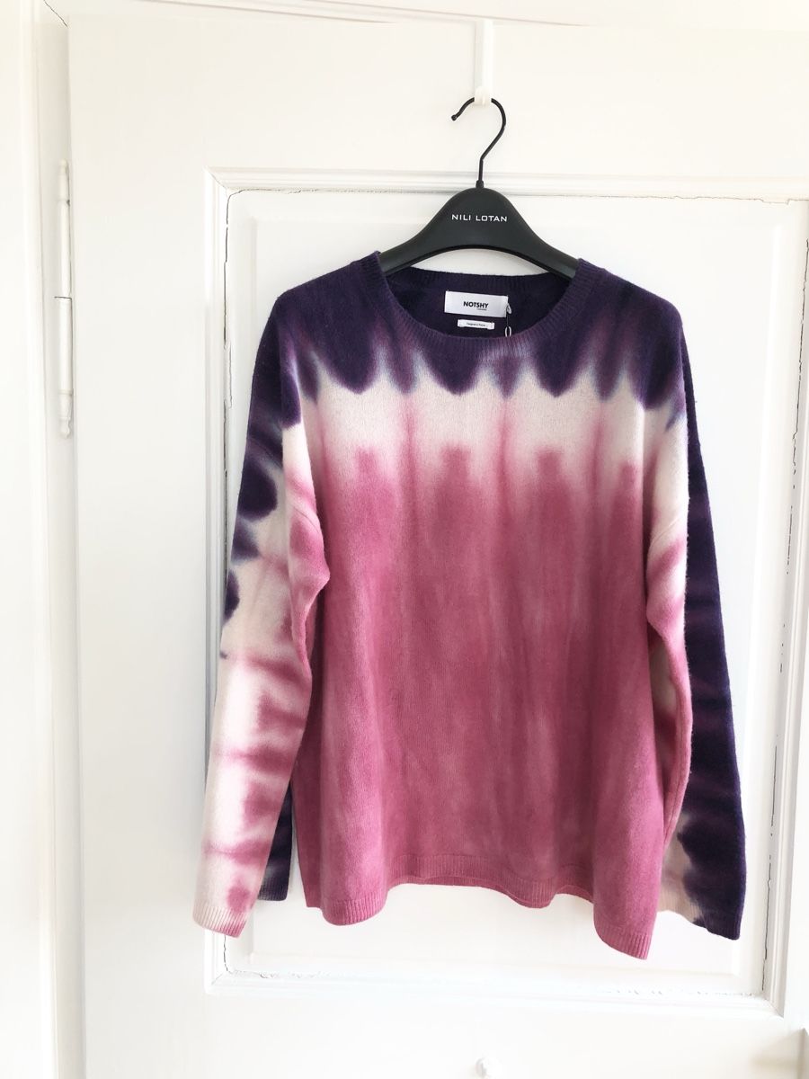 Maglioni & Felpe: Notshy Pullover Tie Dye 100% Kaschmir Neu S/M – Nuovo e nell'imballaggio originale da Stäfa venduto da loveforeverlove