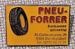 L879 - Pin Auto Pneu Forrer Bernhardzell Reklame