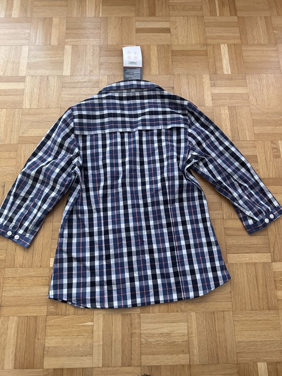 Sherpa Blusen: Sherpa Padmini Damen Bluse 3/4, blue, S – Neu und originalverpackt aus Neuchatel von feta_ze 1
