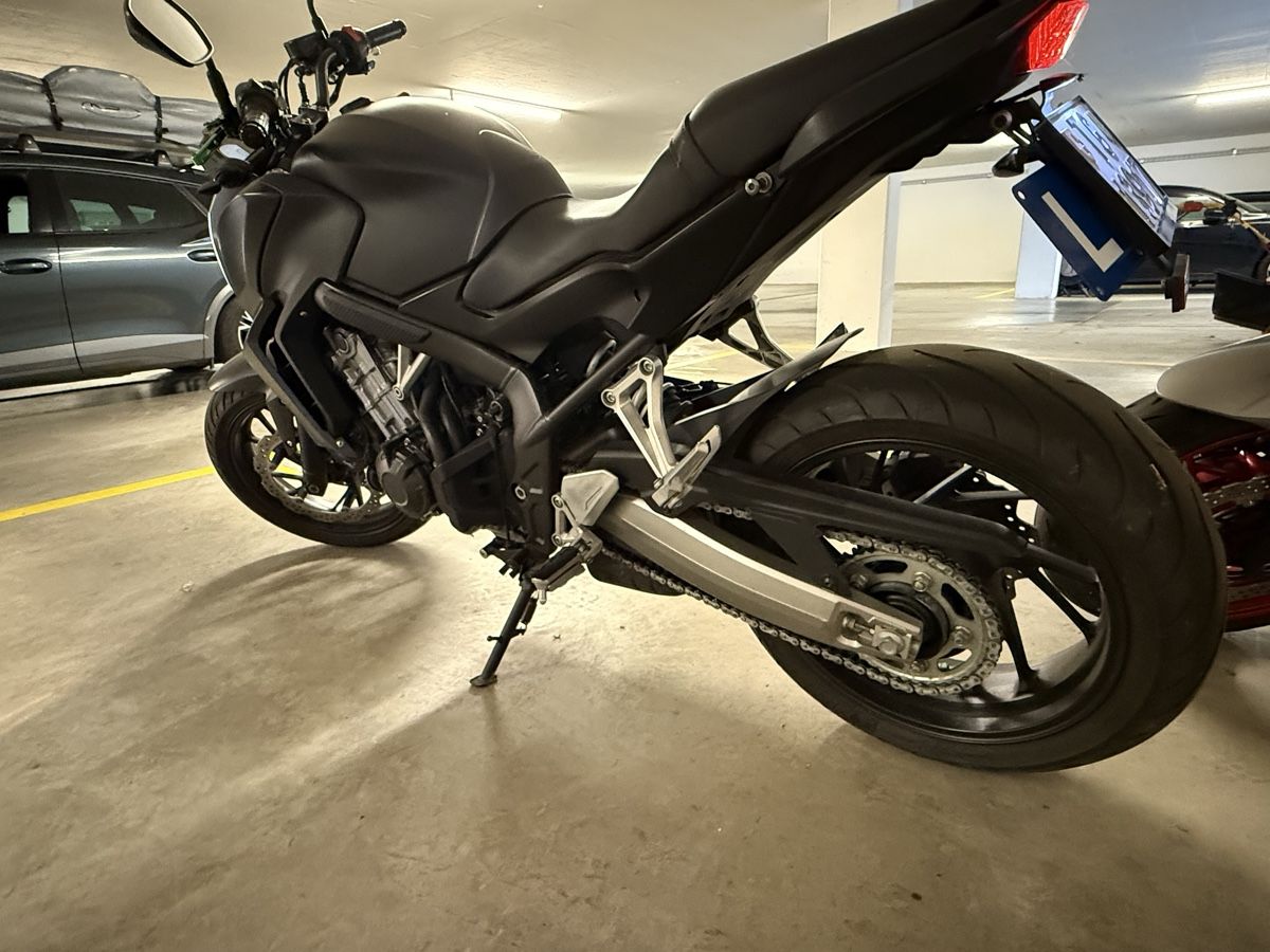 Honda Route: Motorrad Honda CB650FA Schwarz  – D'occasion à Andwil TG par Beats19 3