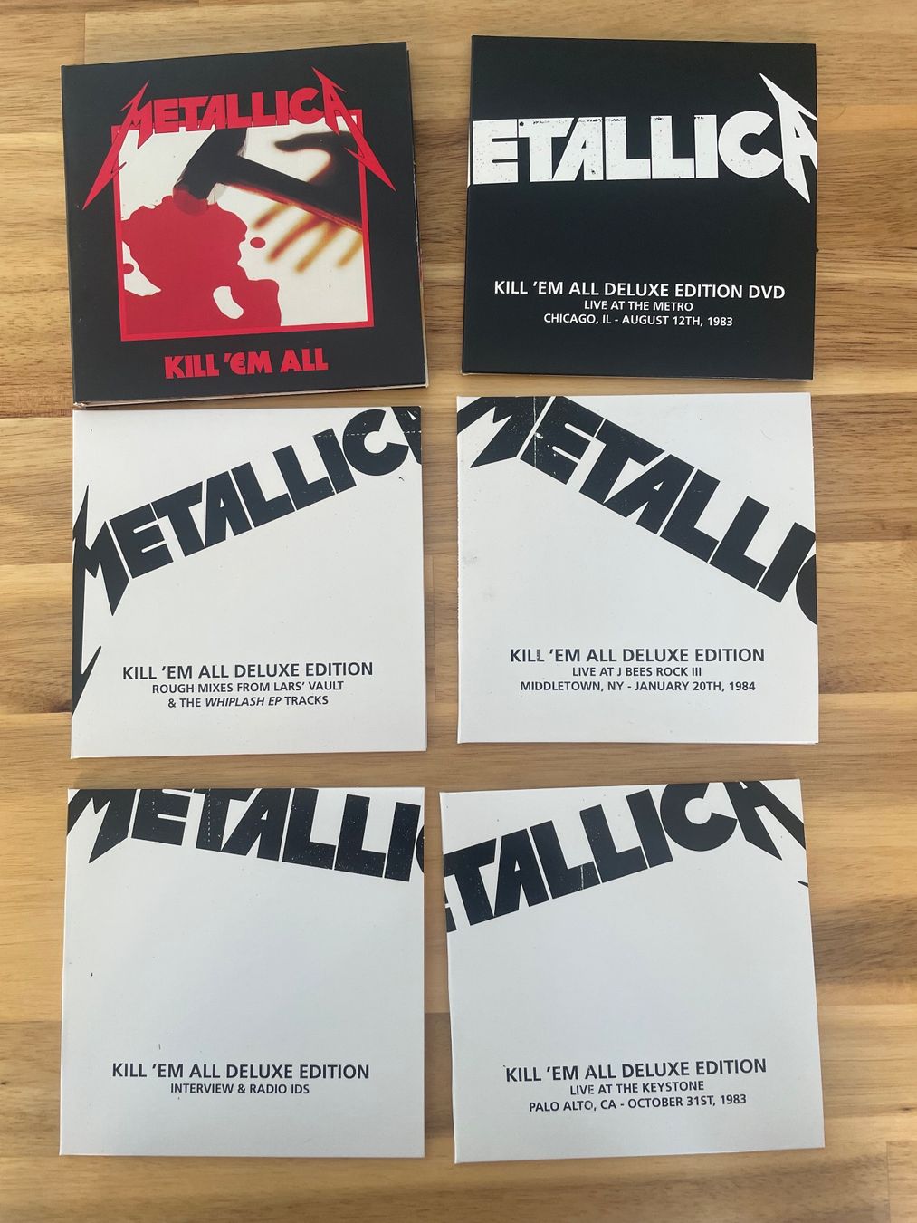 CD: Coffret Kill 'Em All Edition Deluxe limitée - Metallica – Usato da Monthey venduto da gui_85t9 4