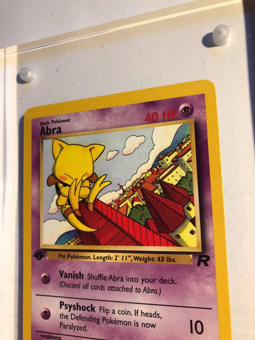Pokémon Carte collezionabili: Abra 1st Team Rocket - MINT - ab 1.- – Usato da Giubiasco venduto da dan_pr8b 3