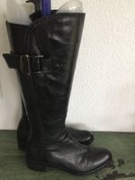 Lederstiefel schwarz GR. 38