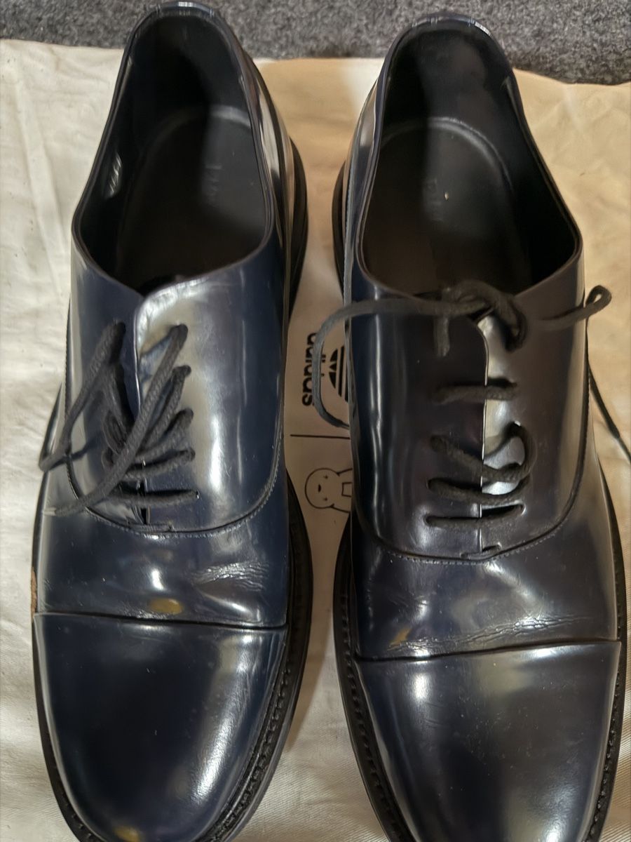 Armani Scarpe da uomo: Emporio Armani Lederschuhe – Usato da Vilters venduto da sele08_ale08 2