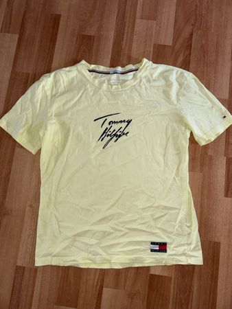 Tommy Hilfiger T-Shirt Gelb Grösse M