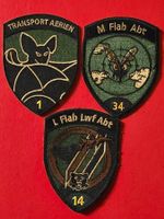 Luftwaffe Abzeichen Trio Badges Divers neu Original Klett