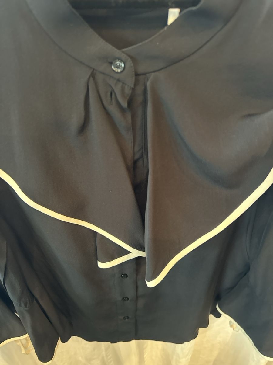 Chloé Camicette: Chloe 100% silk Blouse Size 38 – Usato da Cologny venduto da pichi26 1